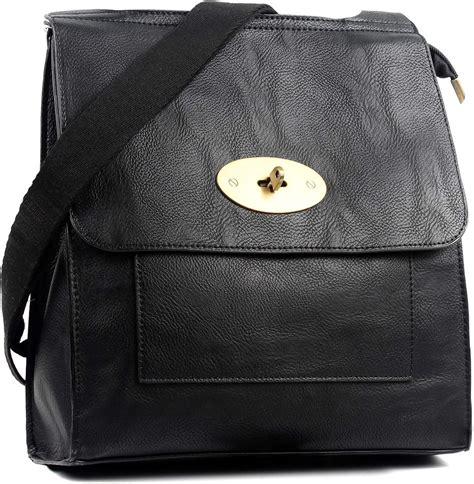 black leather bag womens|crossbody bags women leather black.